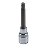 Torx-inzetstuk SONIC 1/2" met opening T45H lang (100mm)