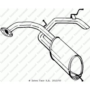 Endschalldämpfer BOSAL 278-585