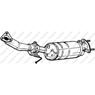 Ruß-/Partikelfilter, Abgasanlage BOSAL 097-211