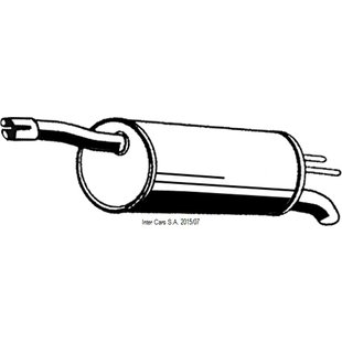Endschalldämpfer ASMET 16.065