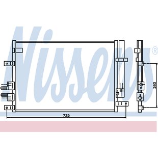 Verflüssiger, Klimaanlage NISSENS NIS 94871