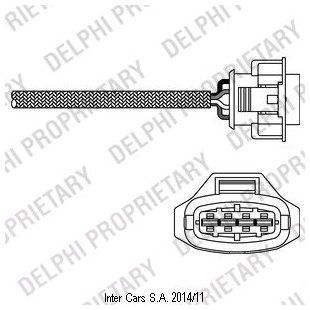 Lambdasonde DELPHI ES10790-12B1