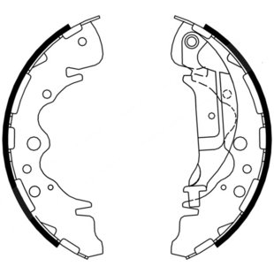 Bremsbackensatz ABE C00324ABE