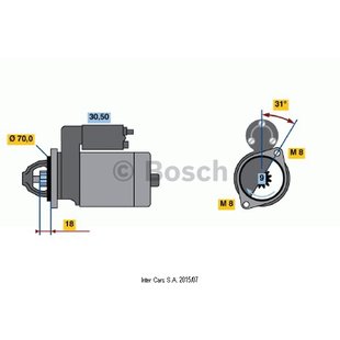 Starter BOSCH 0 986 019 940