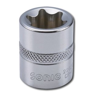 Steckschlüssel 1/4" E-TORX SONIC 22616