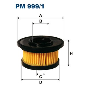 Kraftstofffilter FILTRON PM 999/1