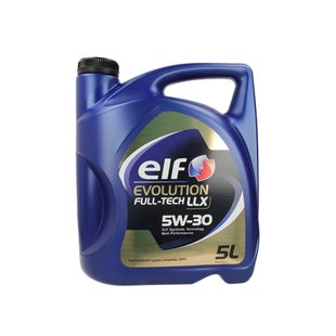 Motoröl ELF Evolution Fulltech LLX 5W30 5L