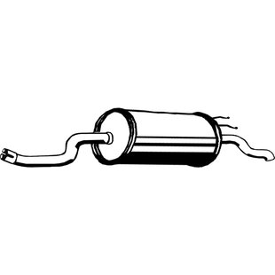 Endschalldämpfer ASMET 16.043