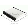 Innenraumfilter BOSCH 1 987 432 160