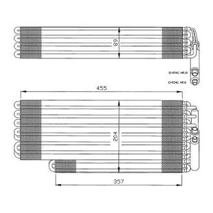 Verdampfer, Klimaanlage NRF 36078