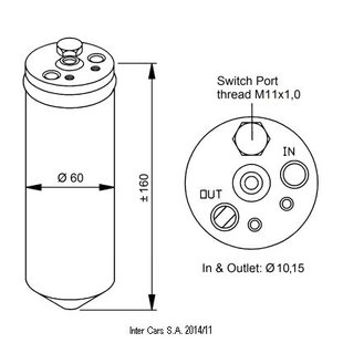 Trockner, Klimaanlage NRF 33320