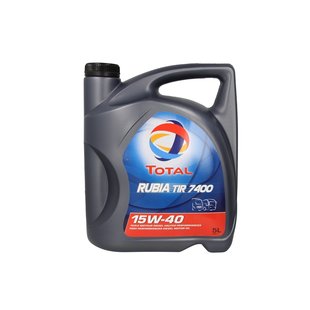 Motorolie TOTAL Rubia 7400 15W40 5L