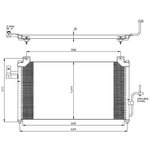 Kondensator, Klimaanlage EASY FIT NRF 35356