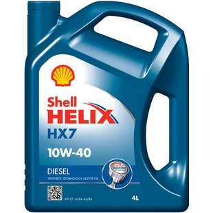 Motorolie SHELL Helix HX7 10W40, 4L Diesel