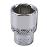 Sechskantnuss SONIC 1/4" 12 mm 6-kant