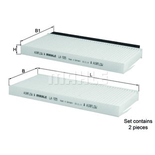 Innenraumfilter KNECHT LA 935/S