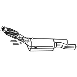 Ruß-/Partikelfilter, Abgasanlage WALKER 73171