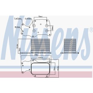 Ölkühler NISSENS 90906