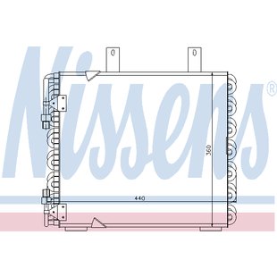 Kondensator, Klimaanlage NISSENS 94172