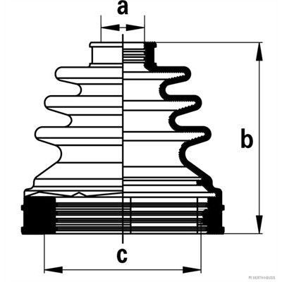 Image of Balgenset, aandrijfas
