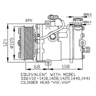 Klimakompressor EASY FIT NRF 32172