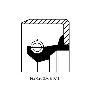 Dichtring CORTECO 01032045B