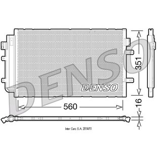 Kondensator, Klimaanlage DENSO DCN12005