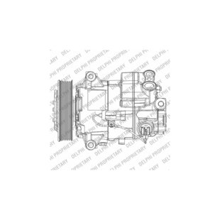 Klimakompressor DELPHI TSP0155949