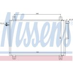 Condensator, airconditioner NISSENS 94913