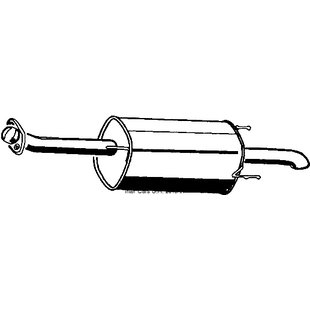 Endschalldämpfer ASMET 05.173