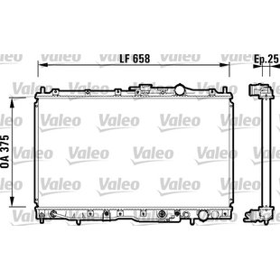 Hauptscheinwerfer VALEO 044527, Links