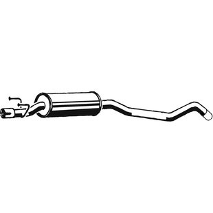 Mittelschalldämpfer ASMET 05.113