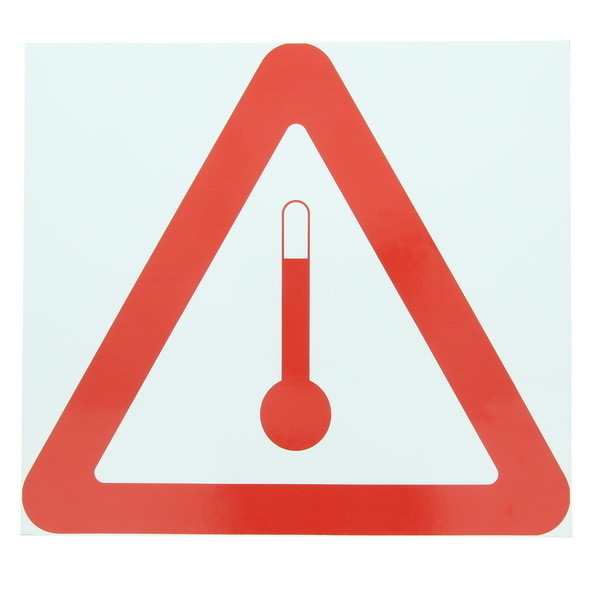Warn-/Informationsaufkleber CARGOPARTS CARGO-T094
