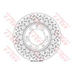 Bremsscheibe TRW DF6281 hinten, belüftet, perforiert, 1 Stück