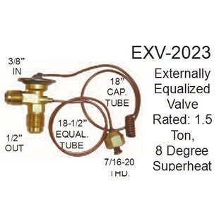 Ventil, Klimaanlage SUNAIR EXV-2023