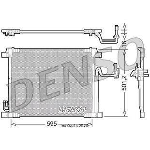 Kondensator, Klimaanlage DENSO DCN46012