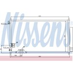 Condensator, airconditioning NISSENS 94788