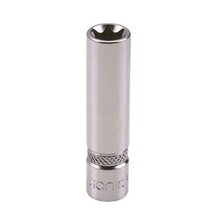 E-Torx inzetstuk 1/4" SONIC E10 diep