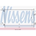 Condensor, airconditioning EASY FIT NISSENS NIS 940293