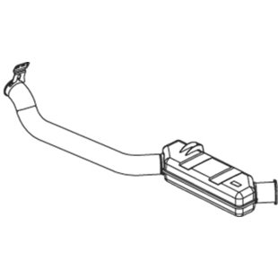 Endschalldämpfer DINEX 68720