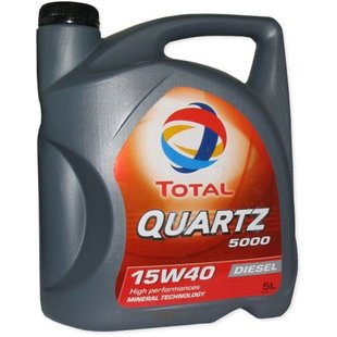 Motorolie TOTAL Quartz 5000 15W40, 5L