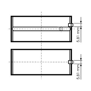 Kurbelwellenlager KOLBENSCHMIDT 77846600