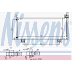 Kondensator, Klimaanlage NISSENS 940344