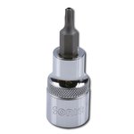 Torx-inzetstuk SONIC 1/2" met opening T40H