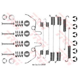 Zubehörsatz, Bremsbacken TRW SFK129