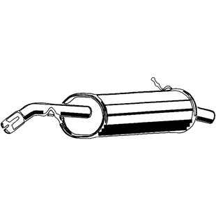 Endschalldämpfer ASMET 09.061
