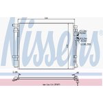 Kondensator, Klimaanlage NISSENS 940272