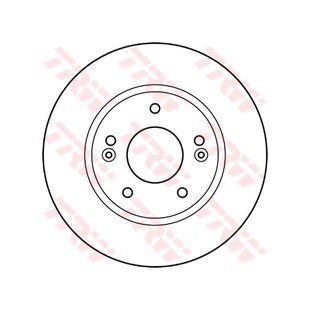 Bremsscheibe TRW DF4922 vorne, belüftet, 1 Stück