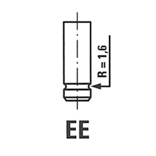 Einlaßventil FRECCIA R6380/SCR