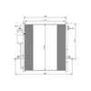 Kondensator, Klimaanlage EASY FIT NRF 35871